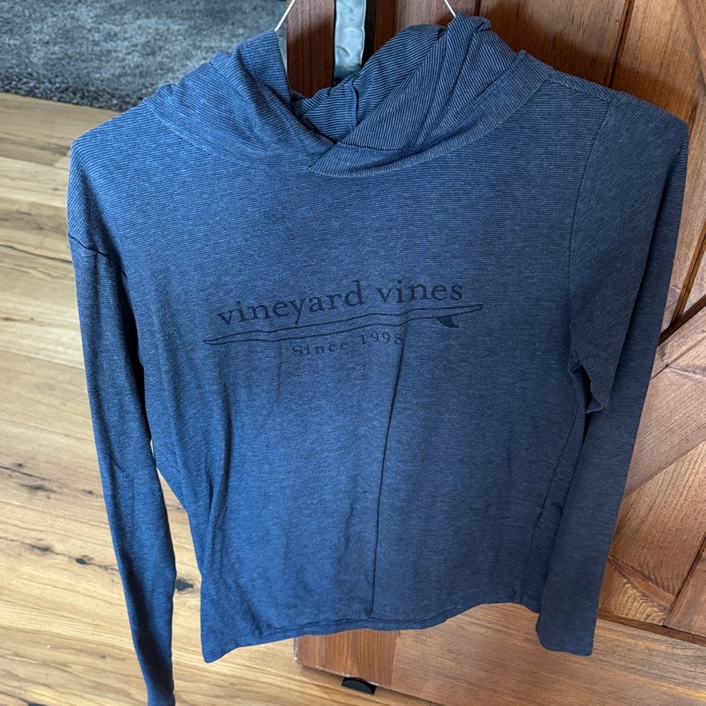 Vineyard Vines Navy Long Sleeve Hoodie